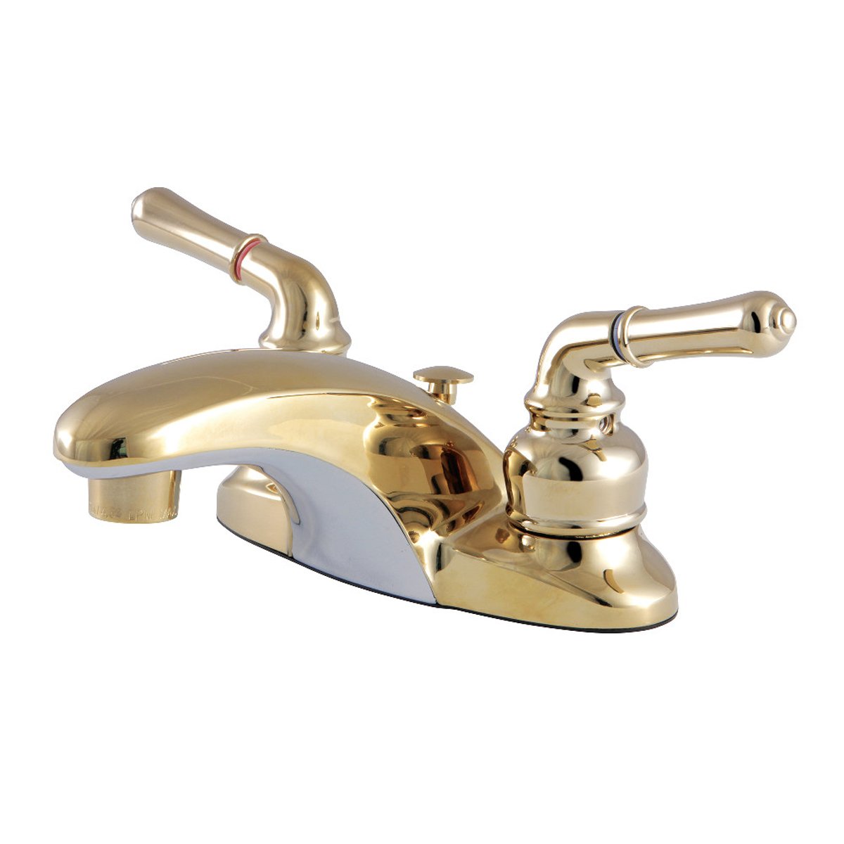 Kingston Brass Magellan 4-Inch Centerset Deck Mount Bathroom Faucet