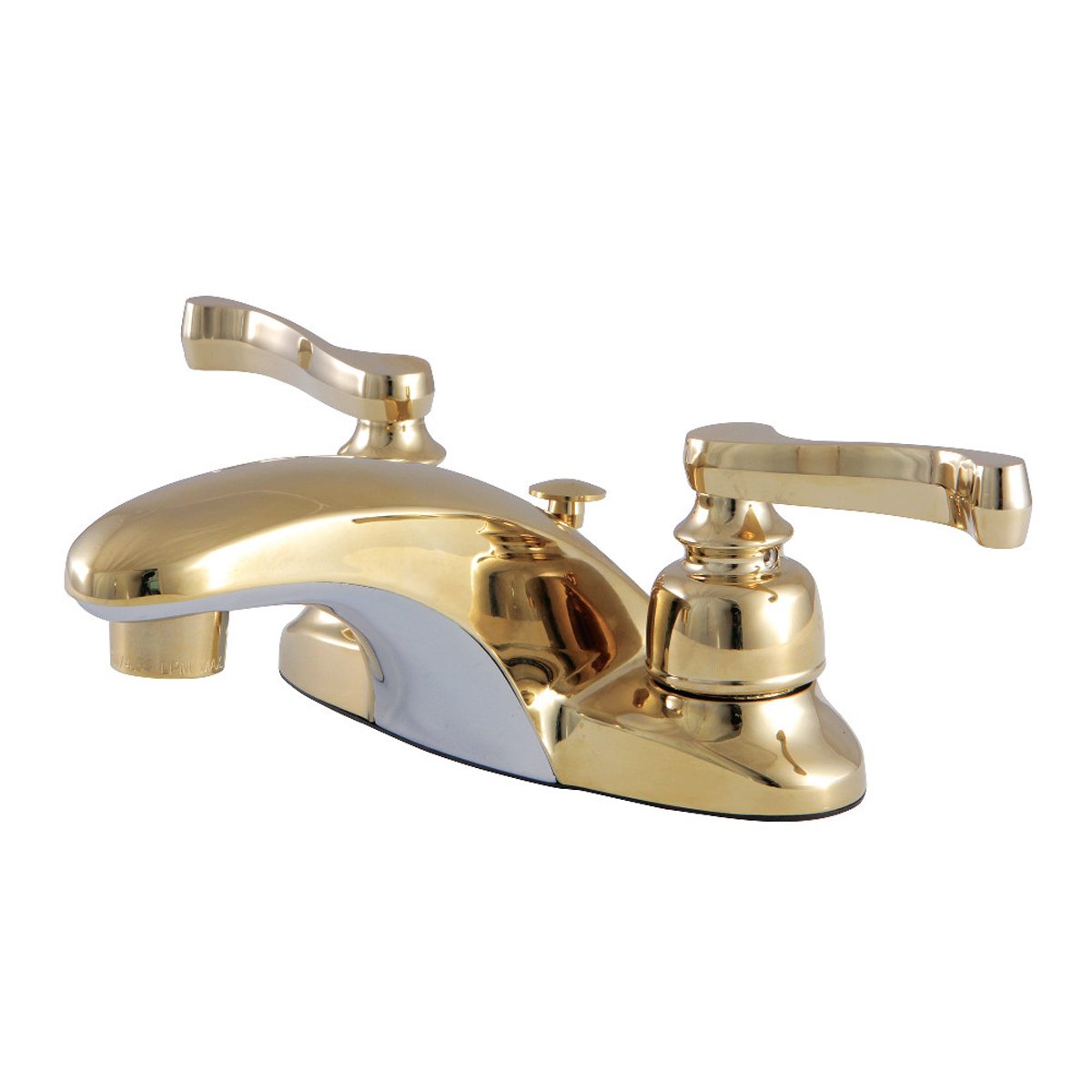 Kingston Brass Magellan 4" Centerset Deck Mount Bathroom Faucet