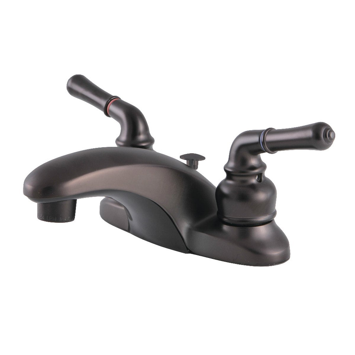 Kingston Brass Magellan 4-Inch Centerset Deck Mount Bathroom Faucet