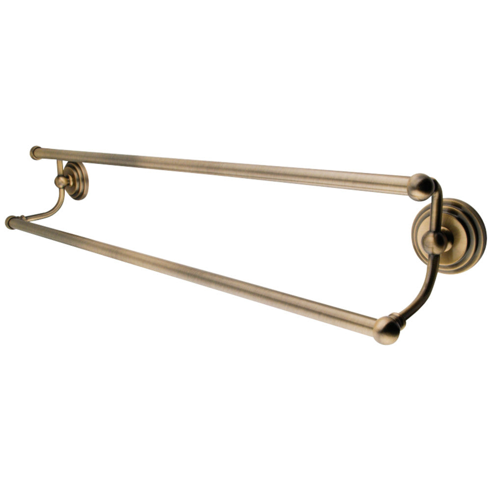 Kingston Brass Milano 24" Dual Towel Bar