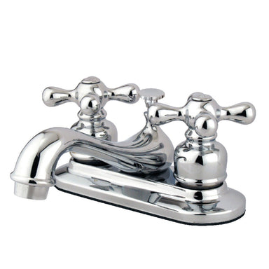 Kingston Brass GKB601AXB 4-Inch Centerset Bathroom Faucet in Polished Chrome-DirectSinks