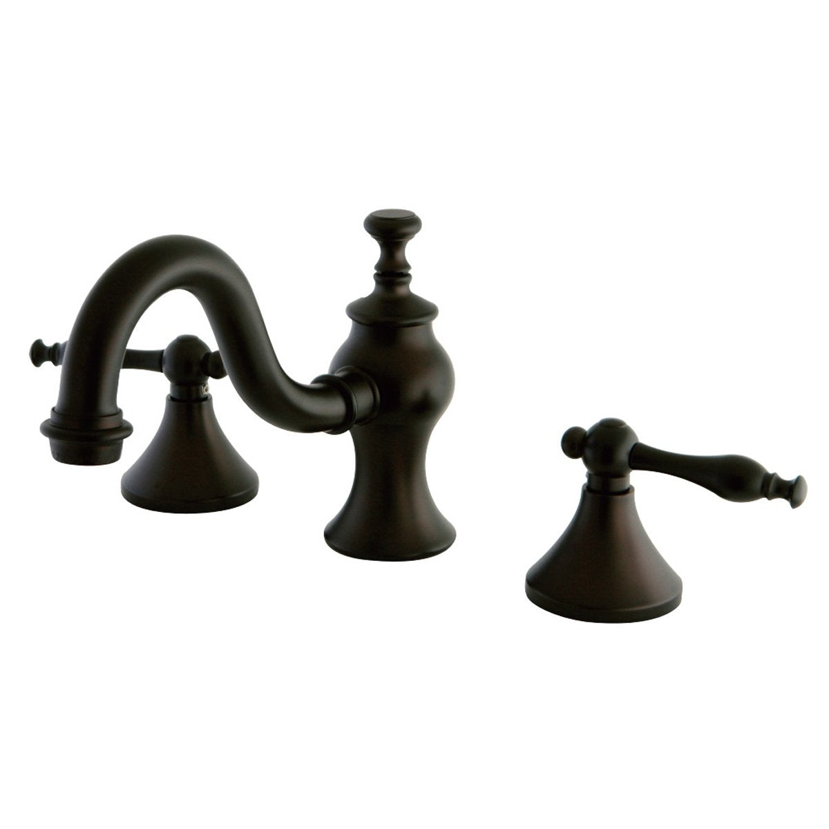 Kingston Brass Naples 8" Widespread Bathroom Faucet