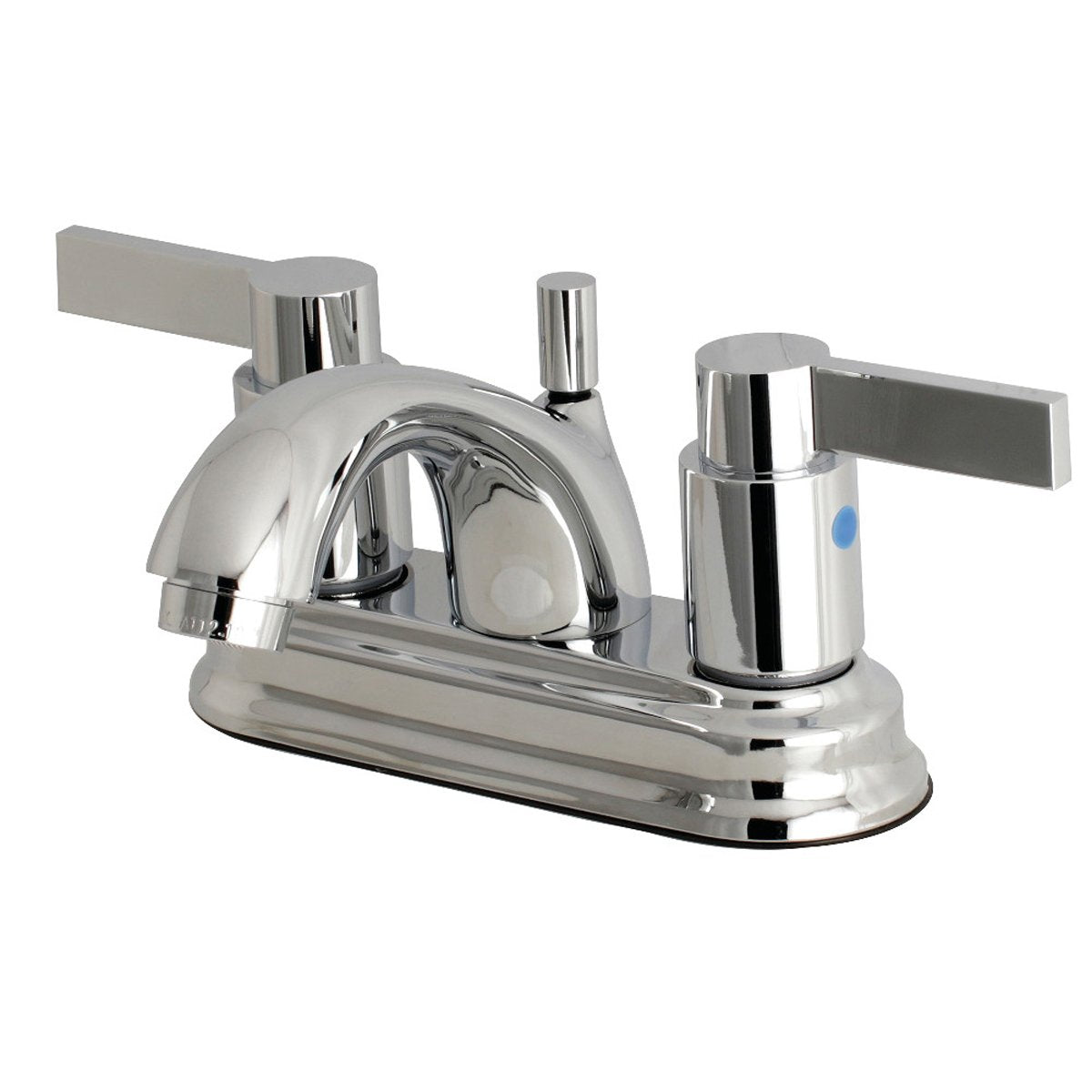 Kingston Brass NuvoFusion 4-Inch Centerset Bathroom Faucet