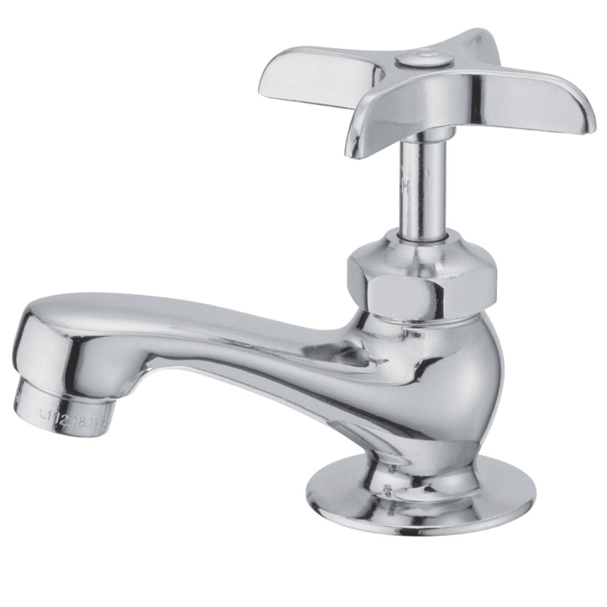 Kingston Brass KF301 Compression Basin Faucet in Polished Chrome-DirectSinks