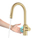 KRAUS Oletto Touchless Pull-Down Kitchen Faucet in Brushed Brass