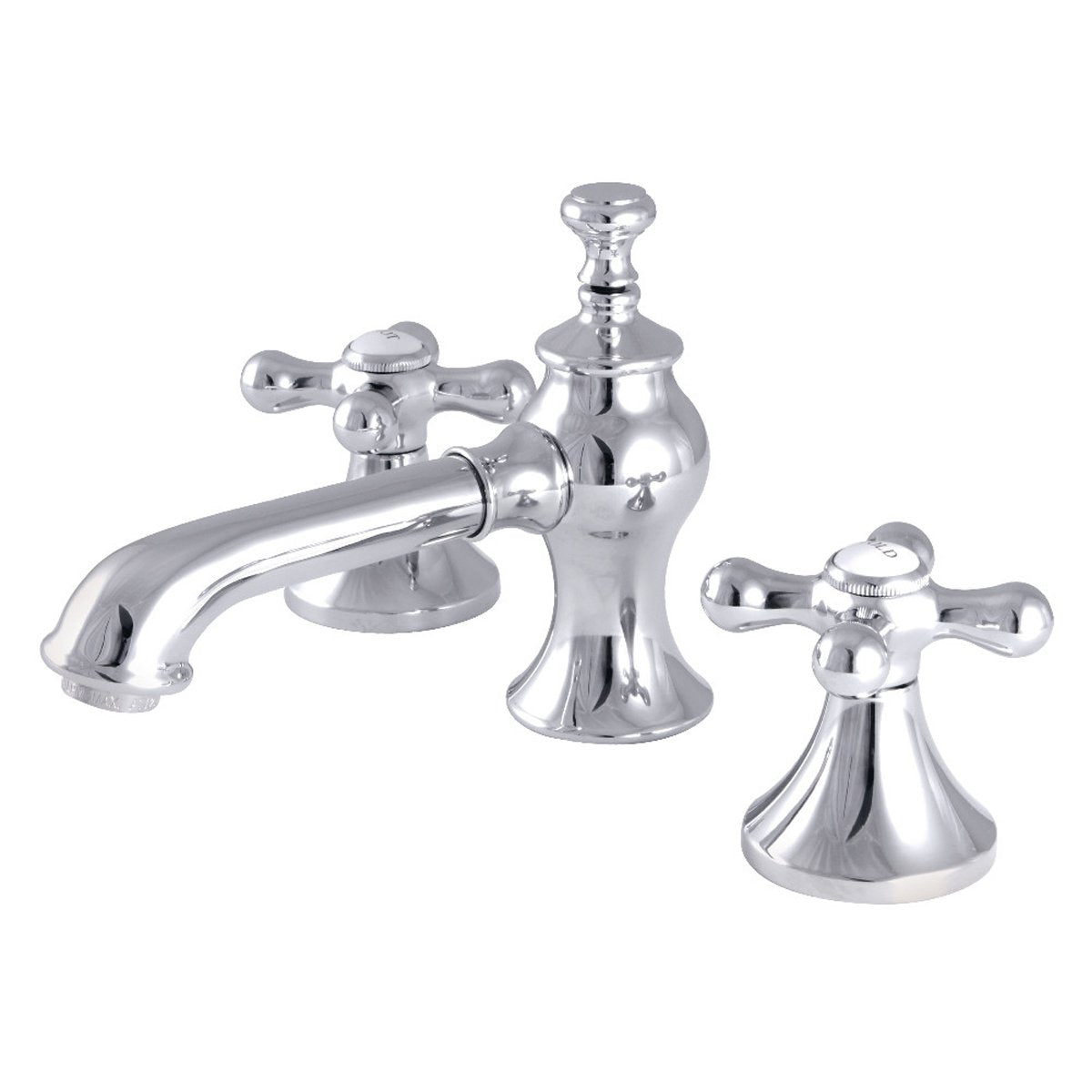 Kingston Brass Vintage Three-Hole 8-Inch Widespread Bathroom Faucet-DirectSinks
