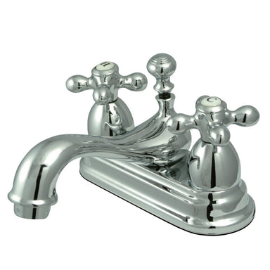 Kingston Brass Vintage Deck Mount 4-Inch Centerset Bathroom Faucet-DirectSinks