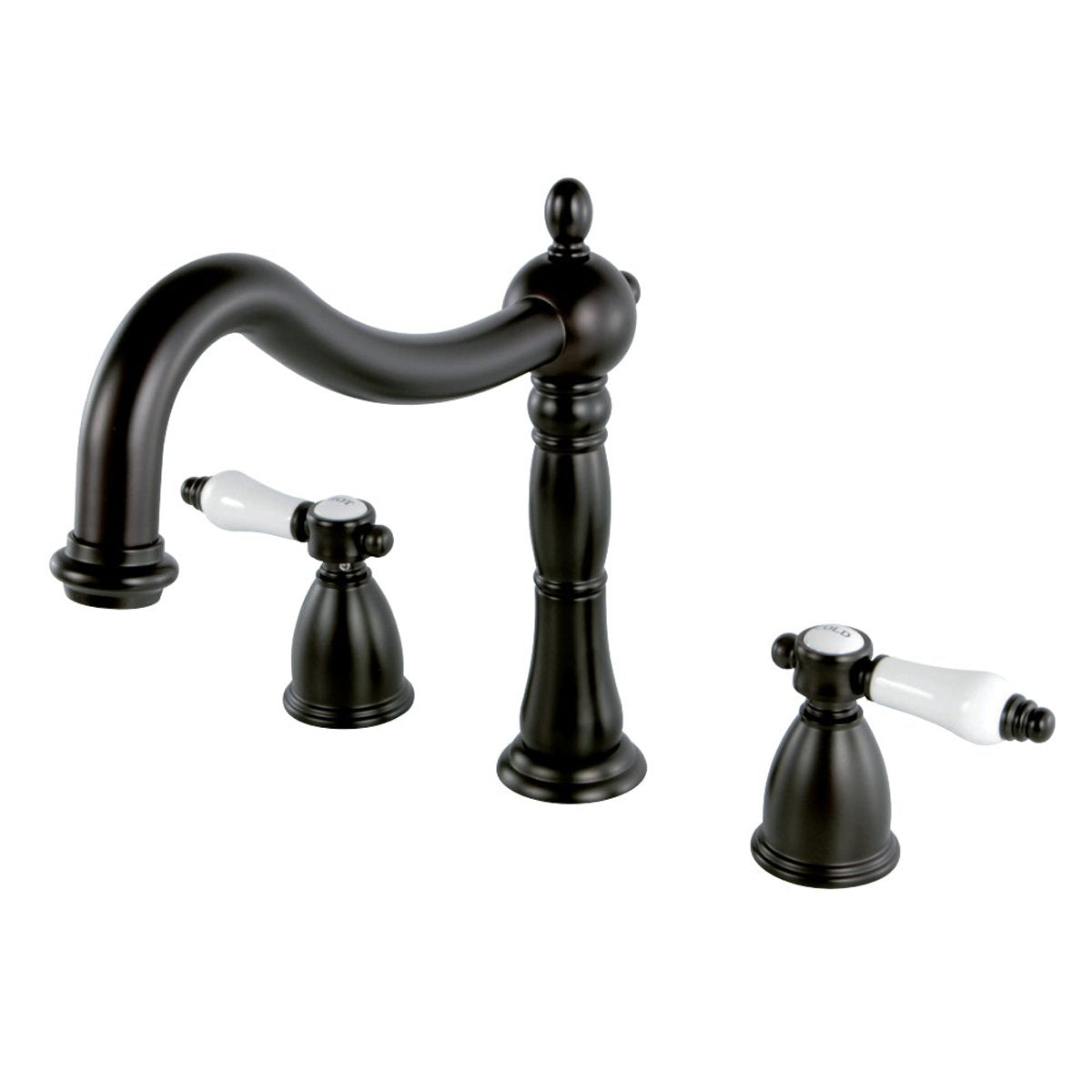 Kingston Brass Bel-Air Roman Tub Filler with Lever Handle