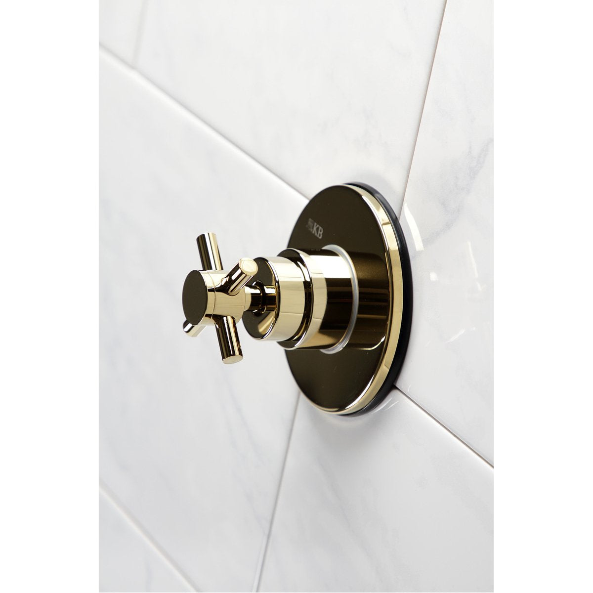 Kingston Brass Concord 1-Hole Single-Handle Three-Way Diverter Valve with Trim Kit