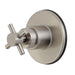Kingston Brass Concord 1-Hole Single-Handle Three-Way Diverter Valve with Trim Kit-DirectSinks