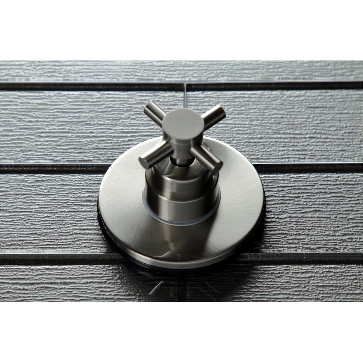 Kingston Brass Concord 1-Hole Single-Handle Three-Way Diverter Valve with Trim Kit