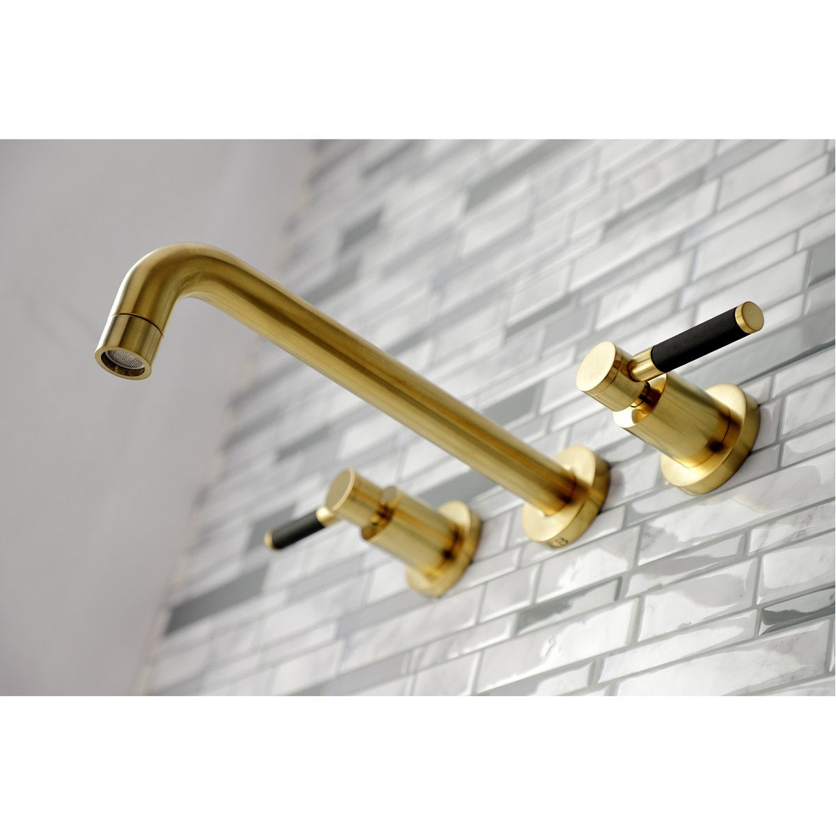 Kingston Brass Concord 2-Handle Wall Mount Roman Tub Faucet