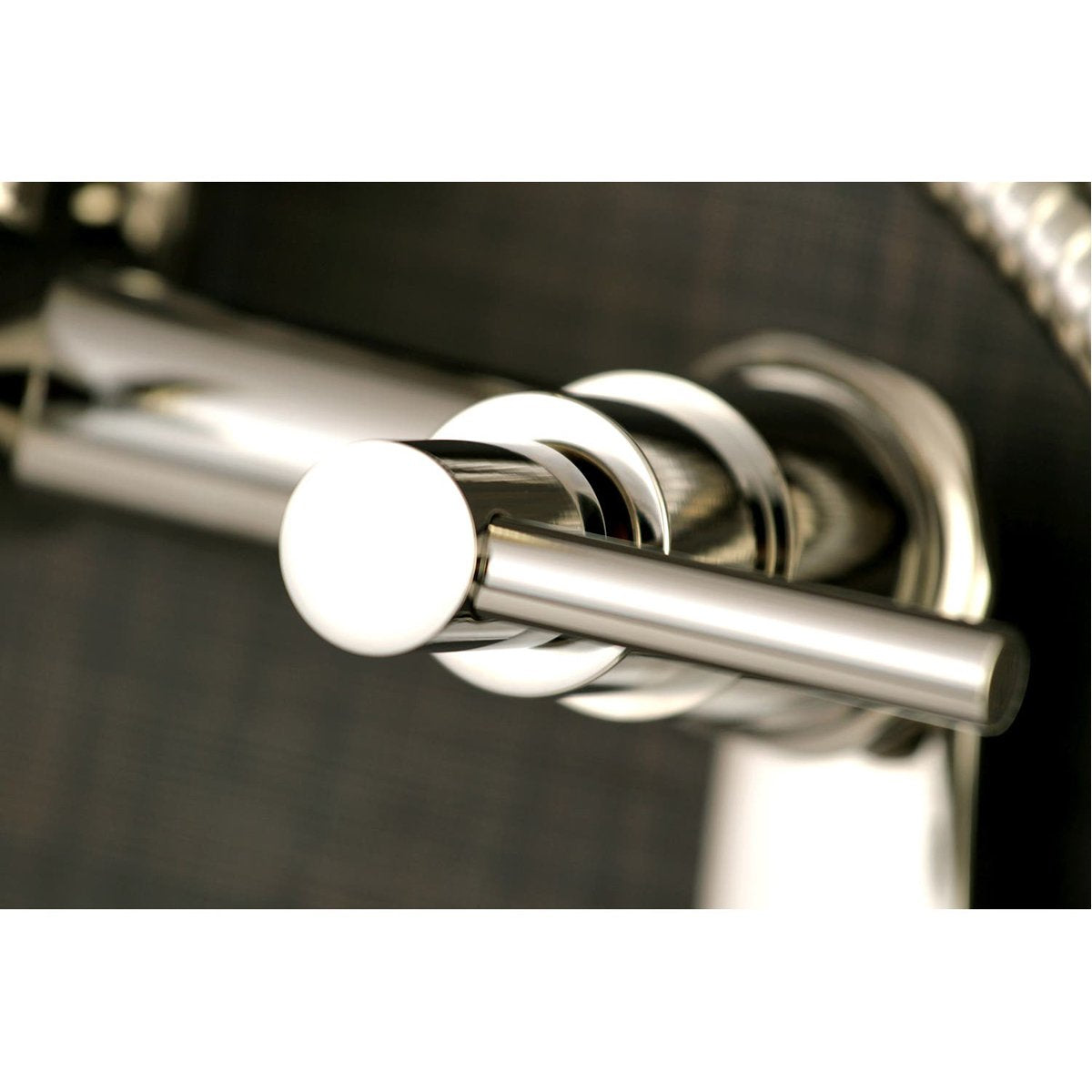 Kingston Brass Concord Deck Mount Wall Mount Tub Filler with Hand Shower