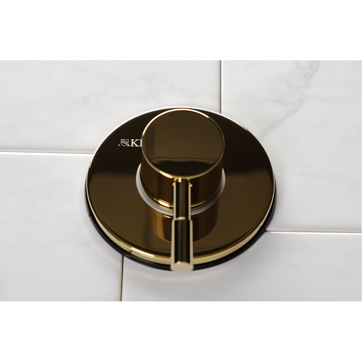 Kingston Brass Concord Single-Handle Three-Way Diverter Valve with Trim Kit