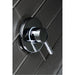 Kingston Brass Concord Single-Handle Three-Way Diverter Valve with Trim Kit-DirectSinks