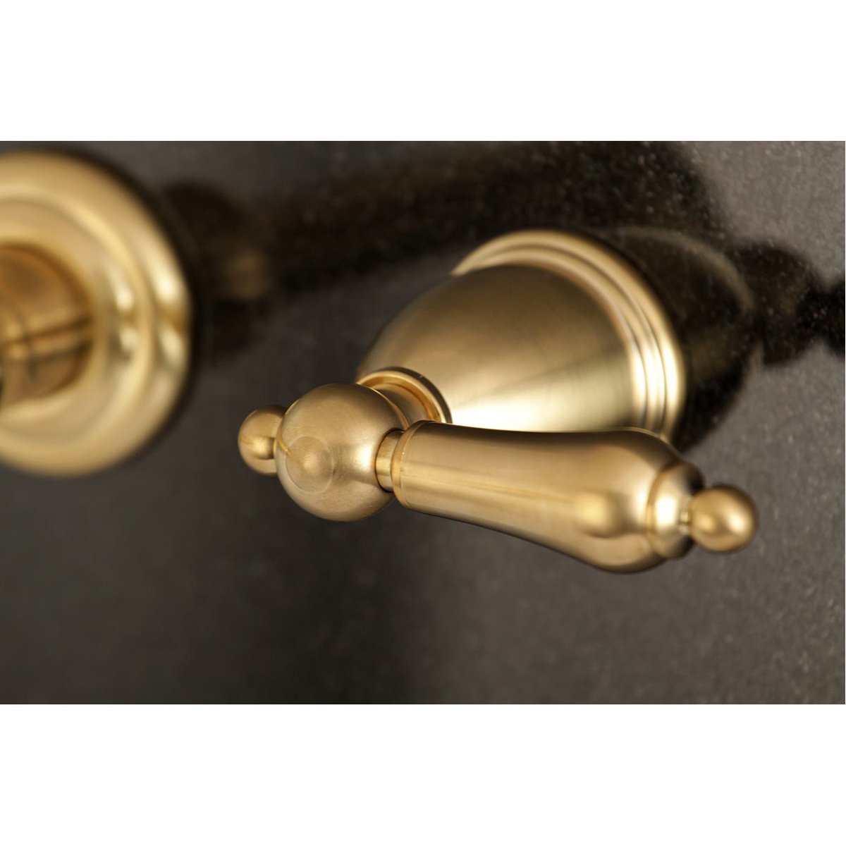 Kingston Brass English Country 8-Inch Center Wall Mount Roman Tub Filler