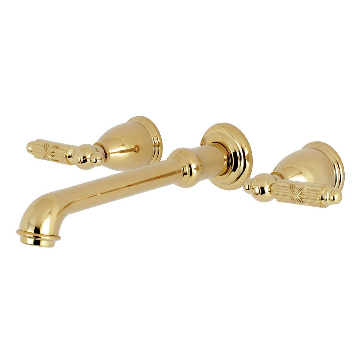 Kingston Brass Georgian 2-Handle Wall Mount Roman Tub Faucet