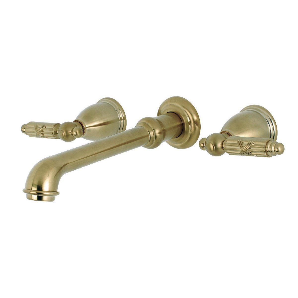 Kingston Brass Georgian 2-Handle Wall Mount Roman Tub Faucet