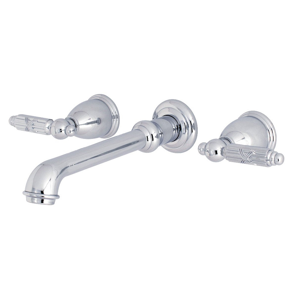 Kingston Brass Georgian 2-Handle Wall Mount Roman Tub Faucet