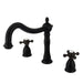 Kingston Brass Heritage Deck Mount Roman Tub Filler-DirectSinks