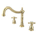 Kingston Brass Heritage Deck Mount Roman Tub Filler-DirectSinks