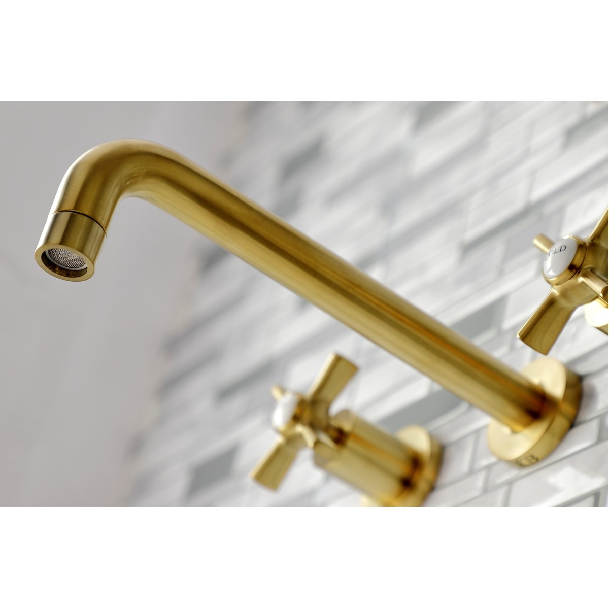 Kingston Brass Millennium 2-Handle Wall Mount Roman Tub Faucet