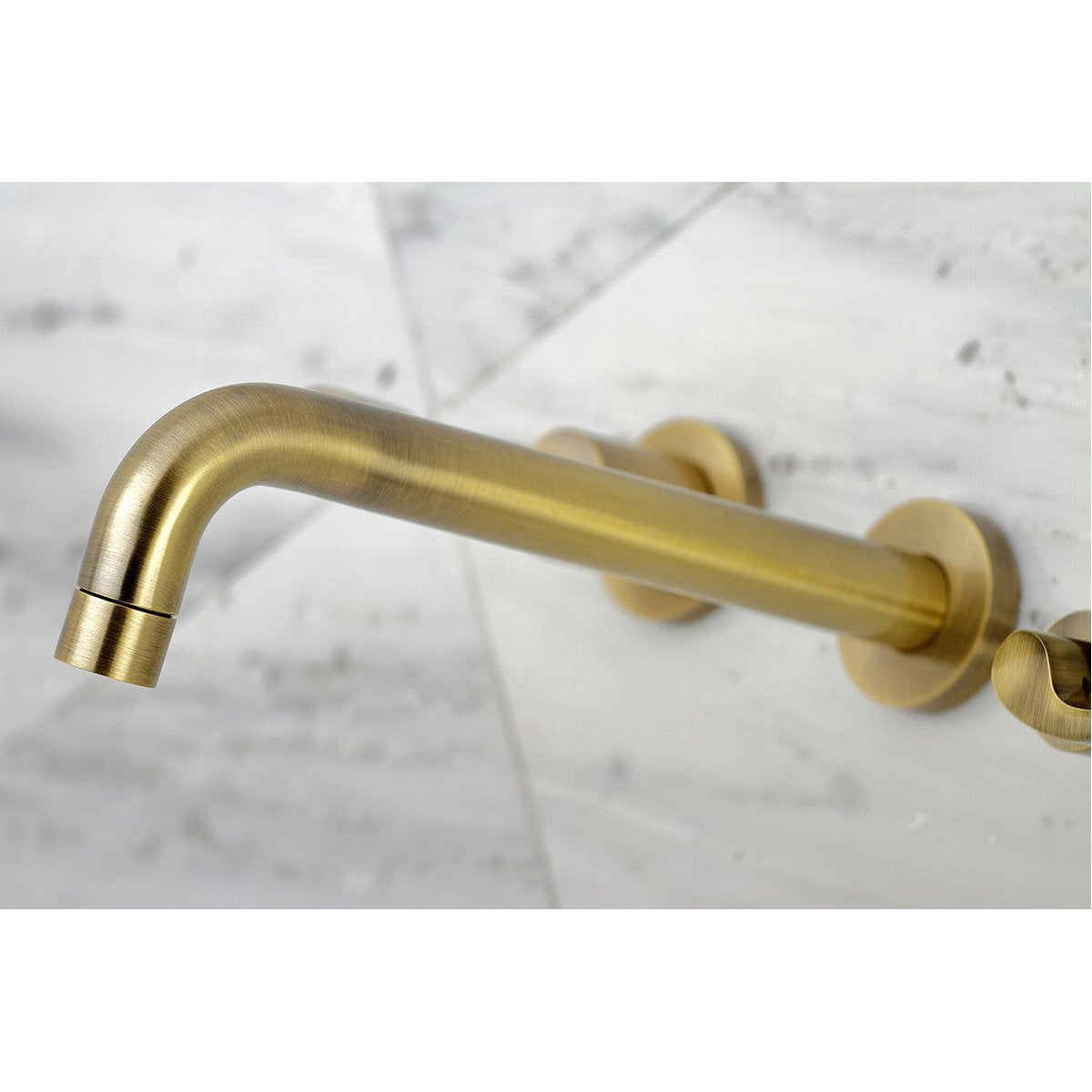 Kingston Brass NuWave 2-Handle Wall Mount Roman Tub Faucet