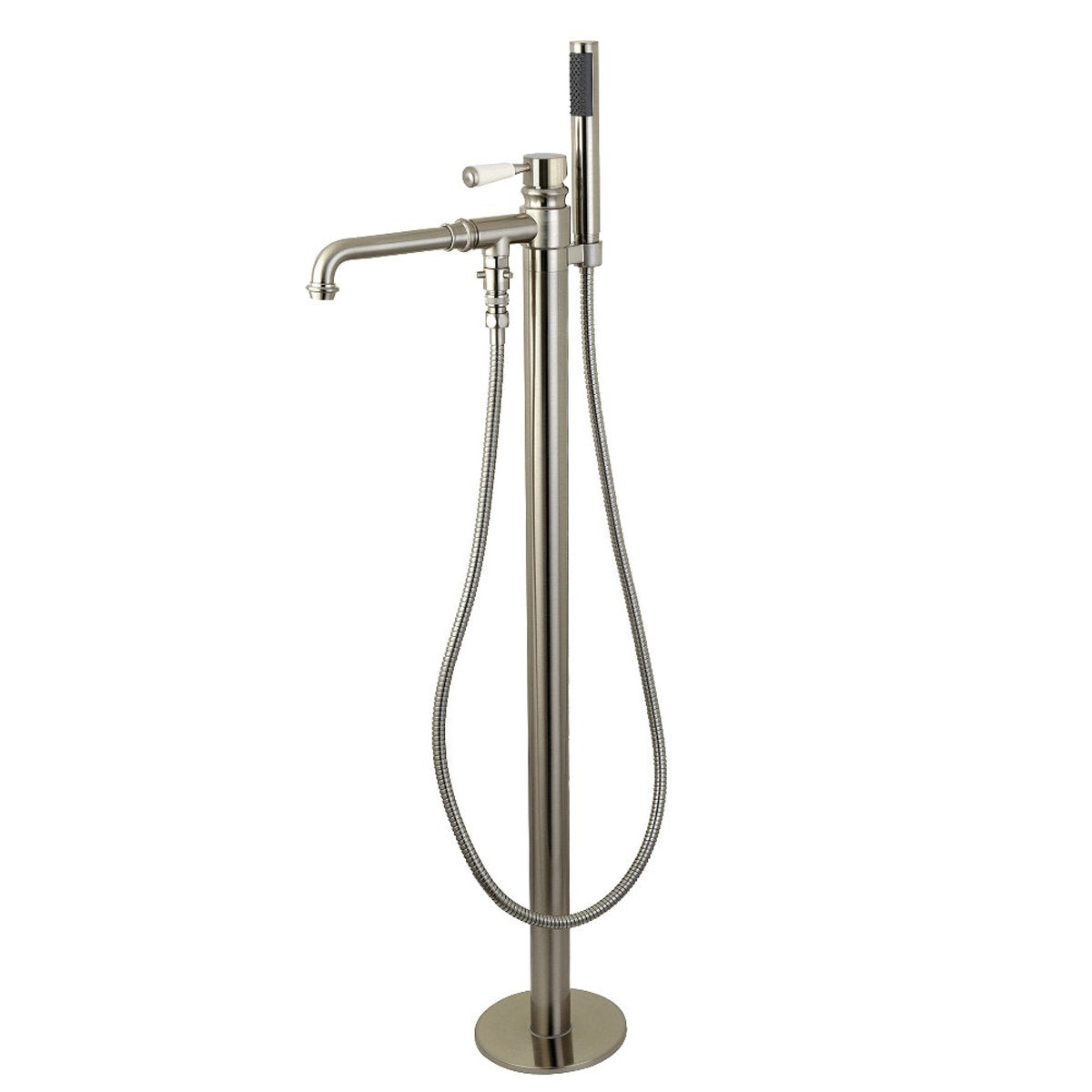 Kingston Brass Paris Single Handle Freestanding Tub Faucet with Hand Shower
