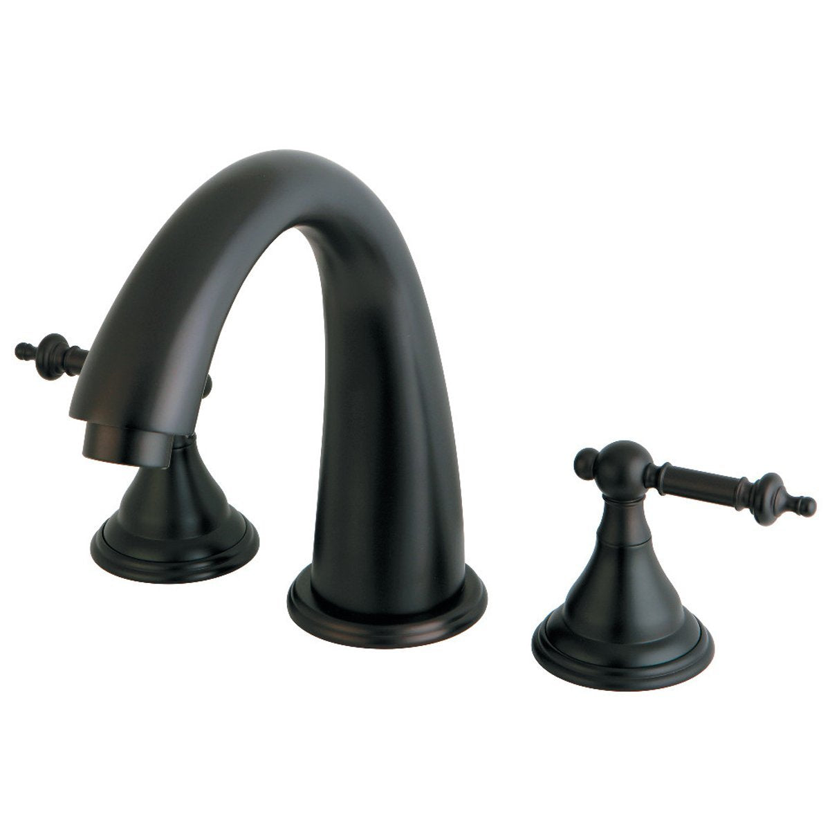 Kingston Brass Royale Lever-Handle Roman Tub Filler