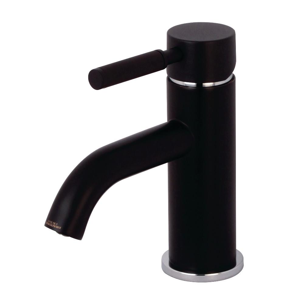 Kingston Brass Fauceture Kaiser Single Handle Deck Mount Bathroom Faucet