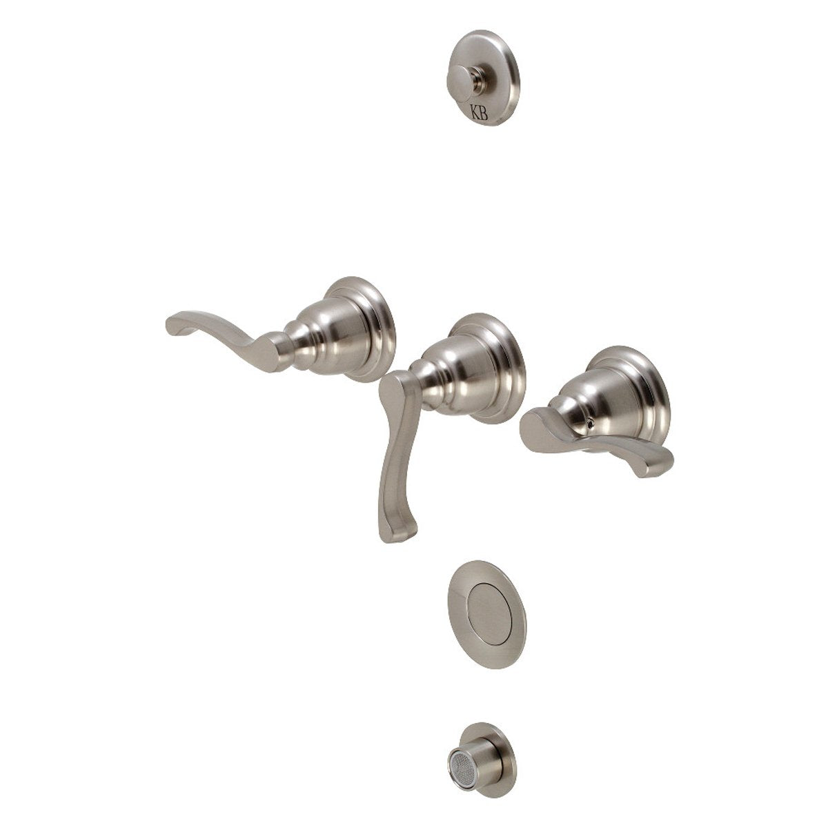 Kingston Brass Deck Mount Bidet Faucet-DirectSinks