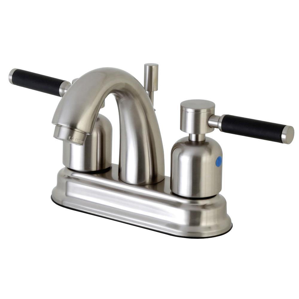 Kingston Brass Kaiser Deck Mount 4-Inch Centerset Bathroom Faucet