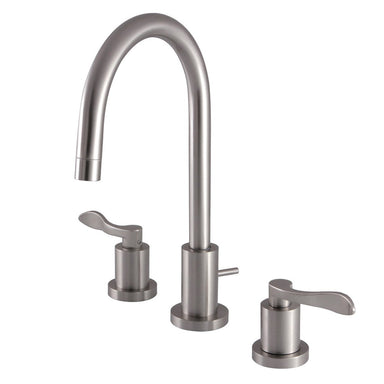 Kingston Brass Mini-Widespread Three-Hole Bathroom Faucet-DirectSinks