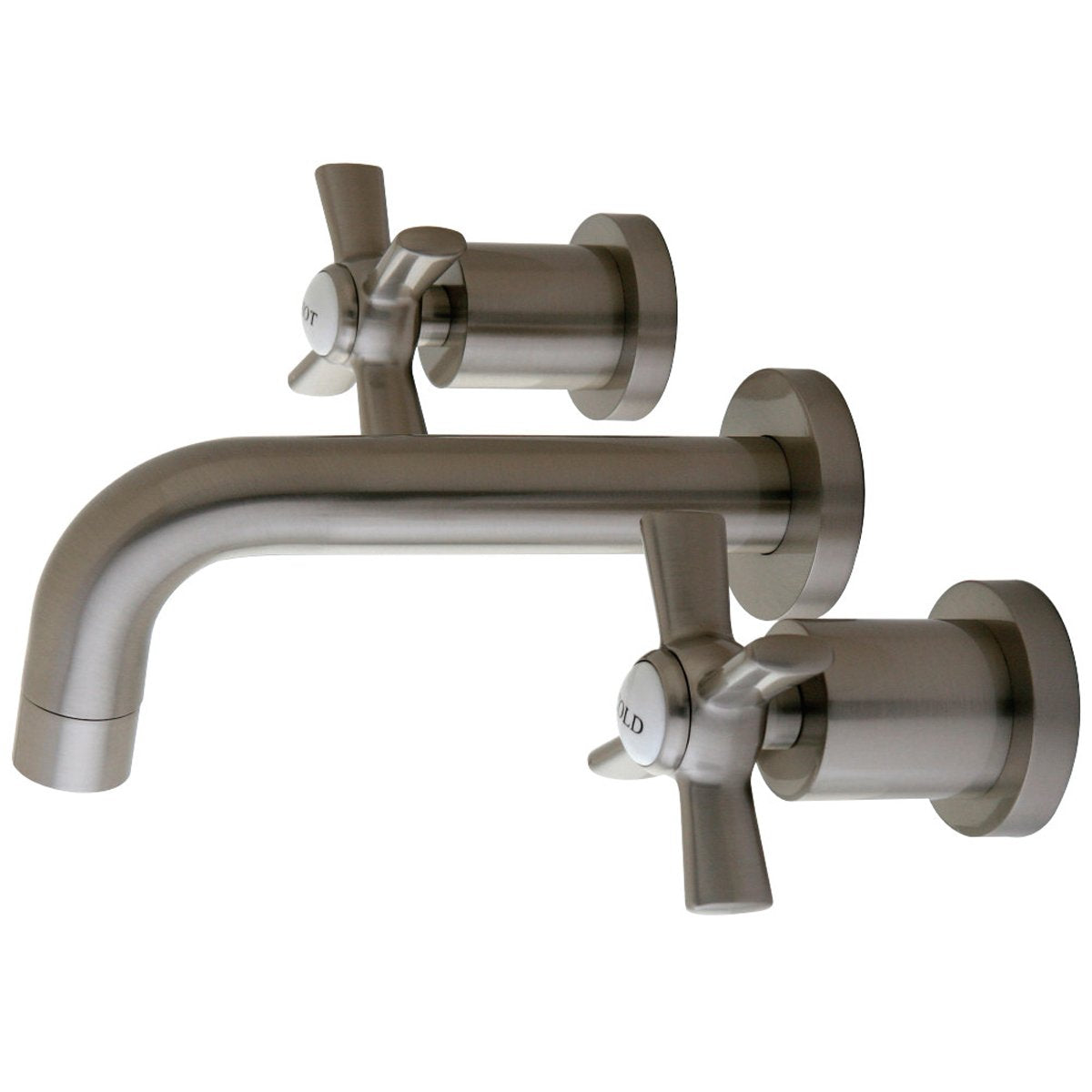 Kingston Brass Millennium 2-Handle Wall Mount Bathroom Faucet