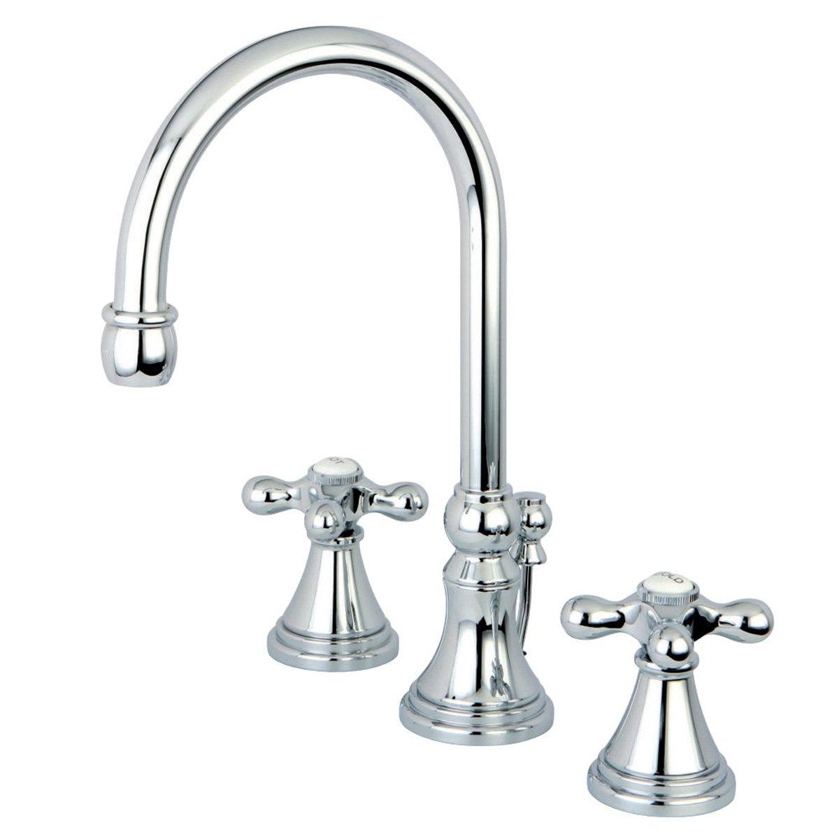 Kingston Brass Governor 8-Inch Widespread 3-Hole Bathroom Faucet