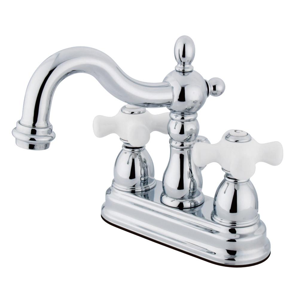 Kingston Brass Heritage 4" Centerset 3-Hole Bathroom Faucet