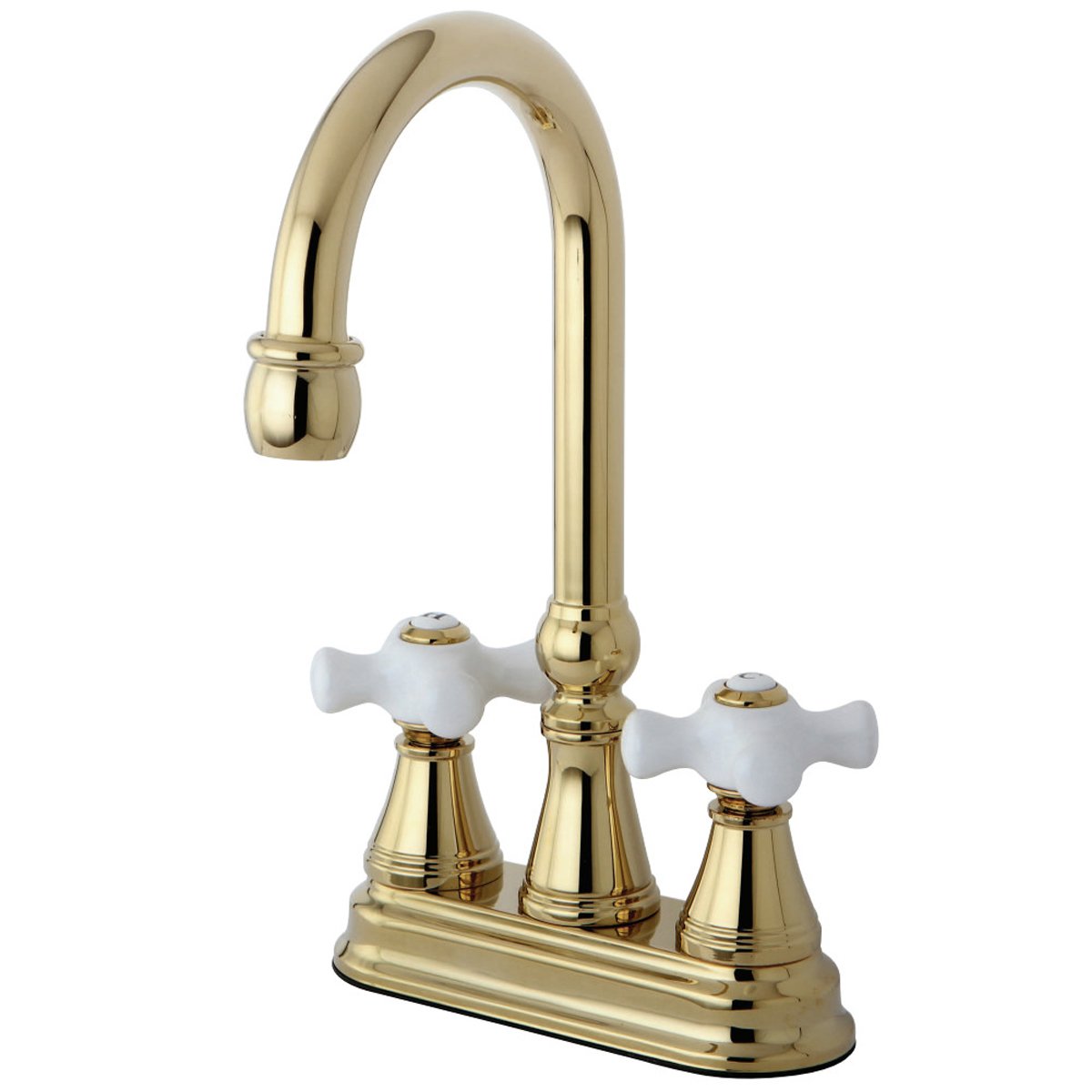 Kingston Brass Governor Deck Mount Bar Faucet without Pop-Up