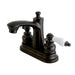 Kingston Brass Victorian Deck Mount 4-Inch Centerset Bathroom Faucet-DirectSinks