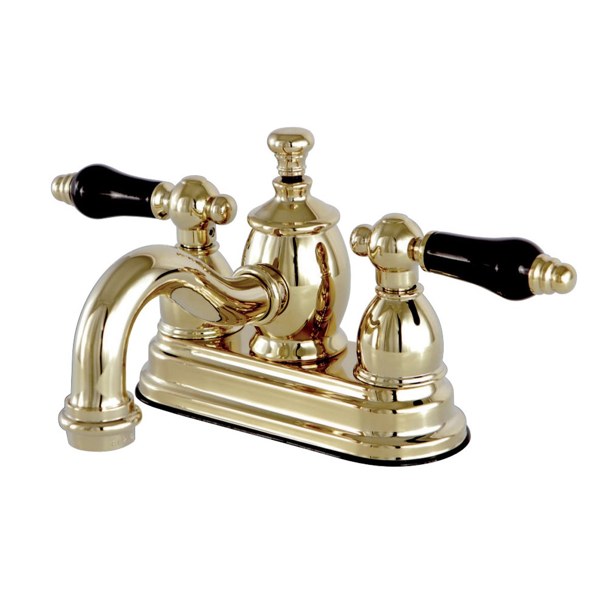 Kingston Brass Duchess Deck Mount 4-Inch Centerset 3-Hole Bathroom Faucet