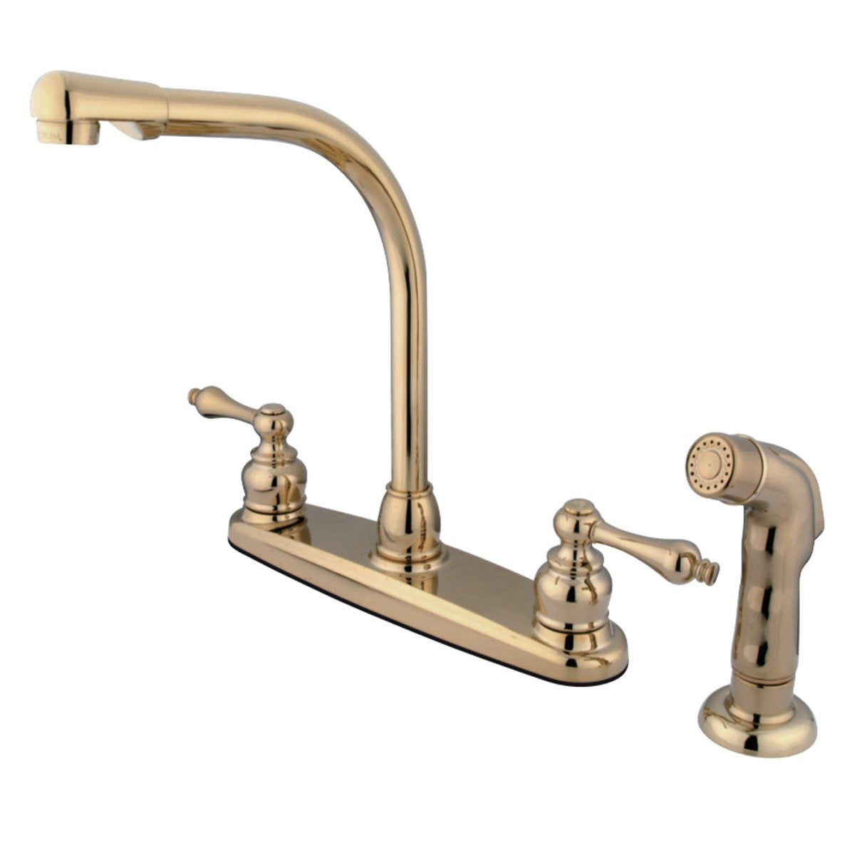 Kingston Brass Victorian Two-Handle Centerset Kitchen Faucet