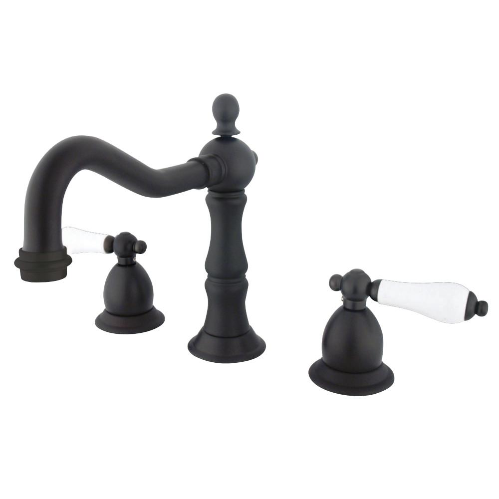 Kingston Brass Heritage 2-Handle 8-Inch Widespread Bathroom Faucet