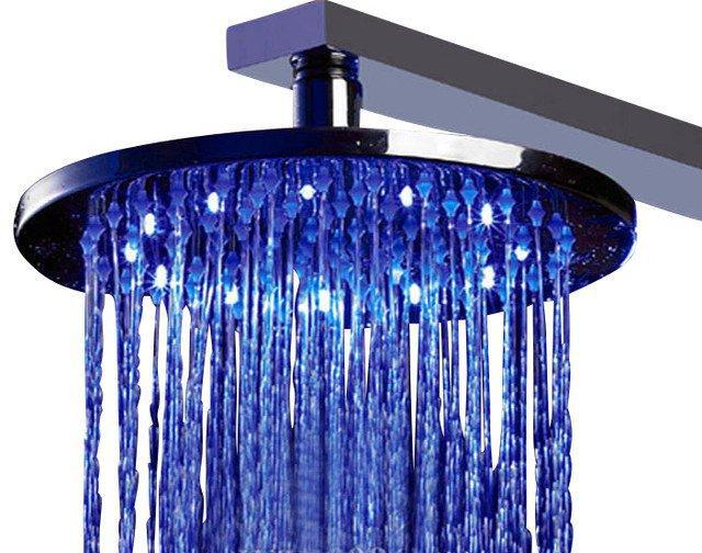 Alfi LED5007 12" Round Multi Color LED Rain Shower Head-DirectSinks