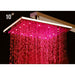 Alfi LED5005 10" Square Multi Color LED Rain Shower Head-DirectSinks
