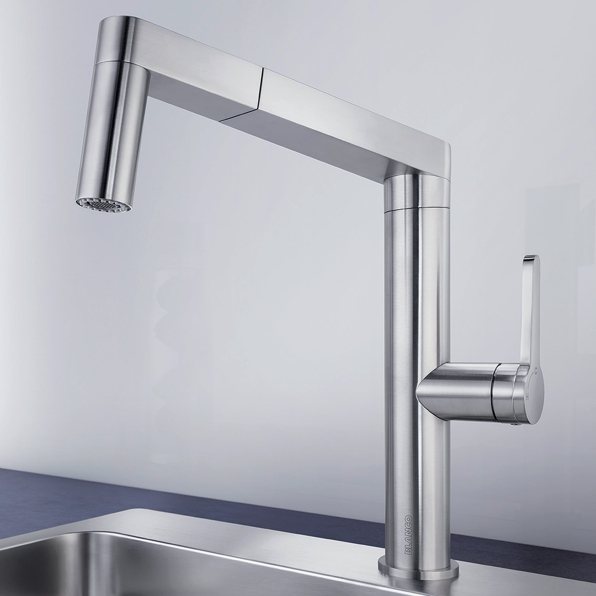 BLANCO Panera Pull-Out Kitchen Faucet in Stainless