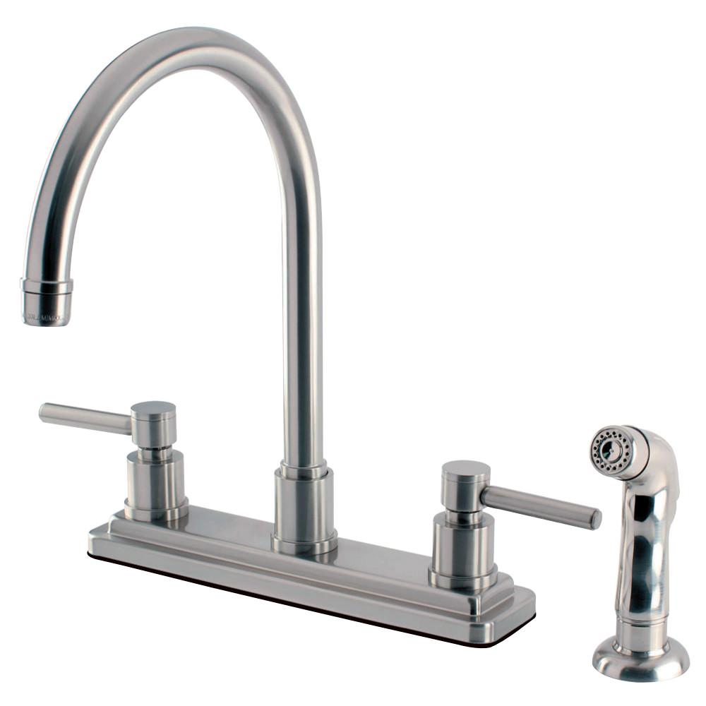 Kingston Brass Concord 8-Inch Centerset Kitchen Faucet