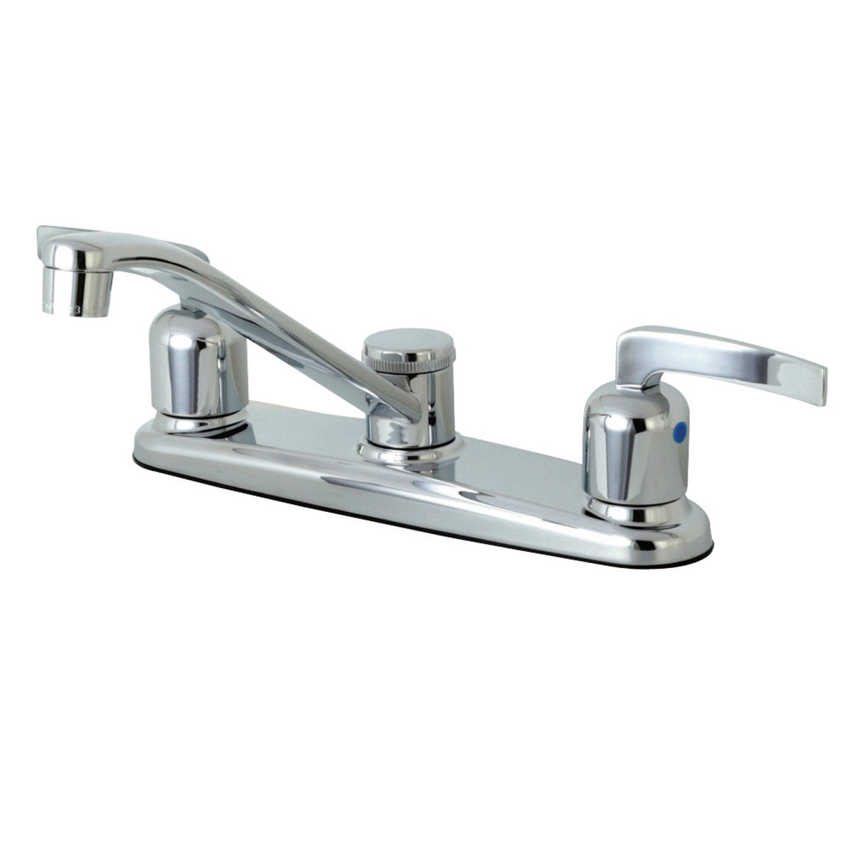 Kingston Brass FB111EFL Centerset Kitchen Faucet in Polished Chrome