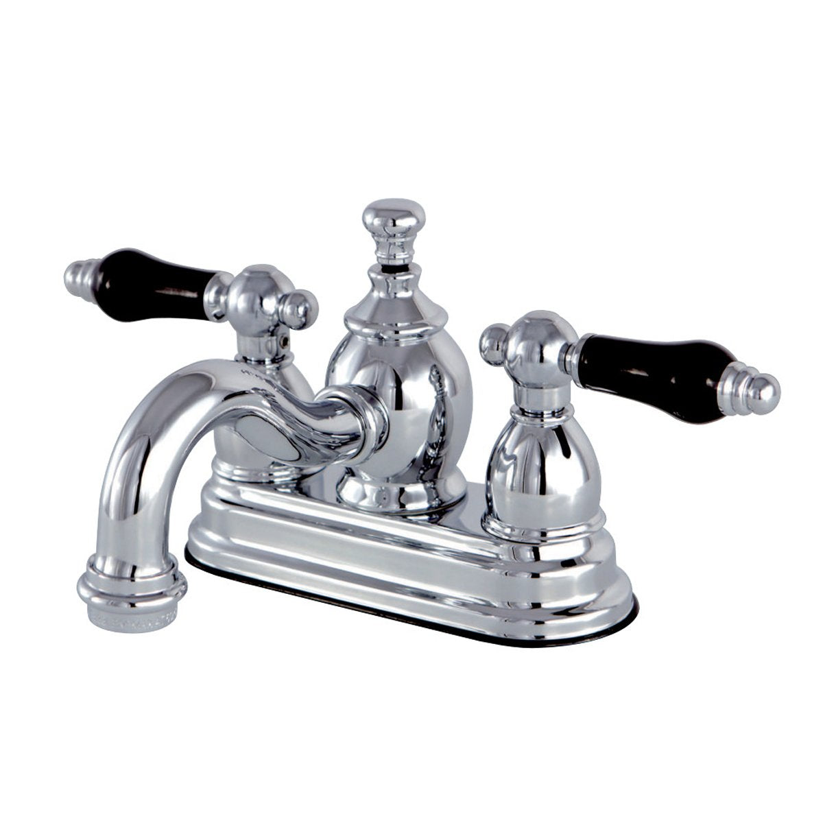 Kingston Brass Duchess Deck Mount 4-Inch Centerset 3-Hole Bathroom Faucet