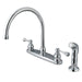 Kingston Brass 8-Inch Centerset Two-Handle Kitchen Faucet-DirectSinks