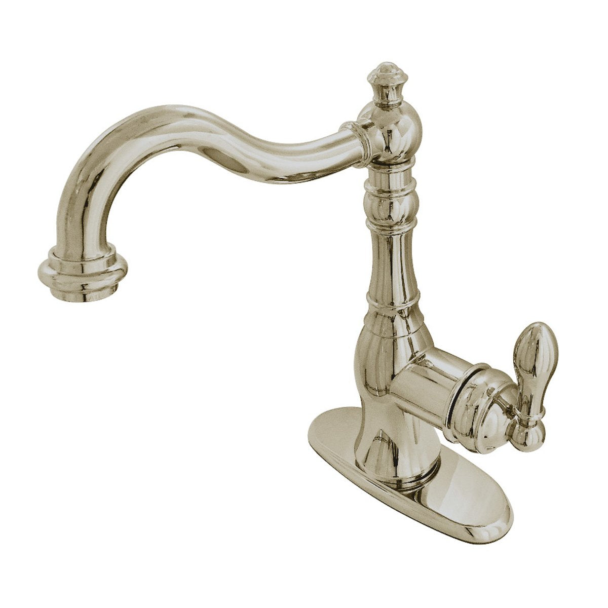 Kingston Brass Fauceture American Classic Single Handle Deck Mount Bar Faucet