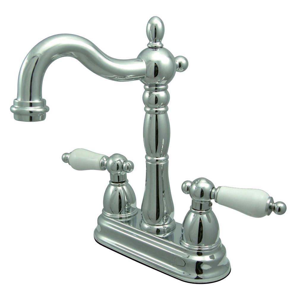 Kingston Brass Two-Hole Bar Faucet without Pop-Up Rod